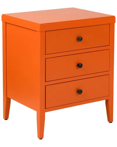 EAST AT MAIN EAST AT MAIN WEBB ORANGE ACACIA WOOD RECTANGLE ACCENT TABLE