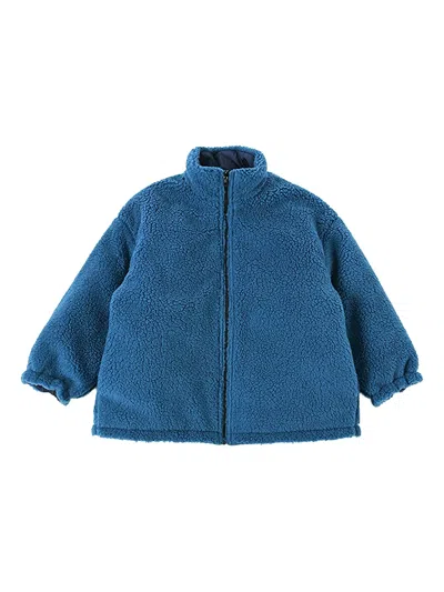 East End Highlanders Kids' Fleece Zip-up Jacket In Green