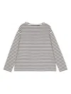 East End Highlanders Striped Long-sleeved T-shirt In White