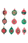 East End Press Paper Baubles Sewn Garland In Multi
