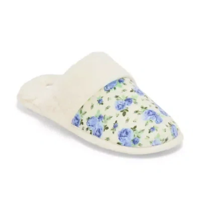 East Fifth East 5th Womens Clog Slippers In Blue