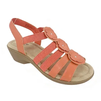 East Fifth East 5th Womens Ilita Strap Sandals In Pink