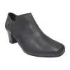 East Fifth East 5th Womens Rossi Stacked Heel Booties In Gray