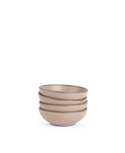 East Fork Pottery Breakfast Bowl, Set Of 4 In Brown