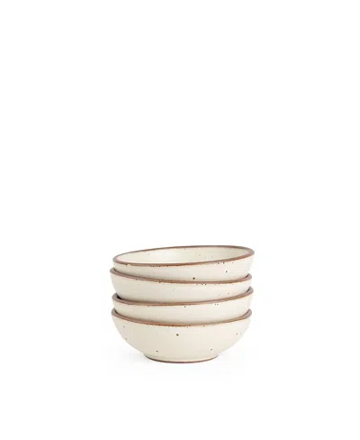 East Fork Pottery Breakfast Bowl, Set Of 4 In White