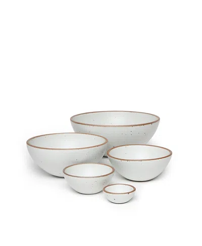 East Fork Pottery East Fork Big Potter's Nesting Set In White