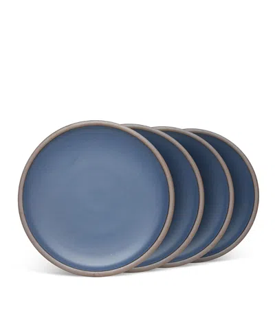 East Fork Pottery East Fork Dinner Plate, Set Of 4 In Blue
