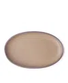 East Fork Pottery East Fork Oval Platter In Brown
