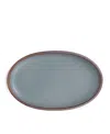 East Fork Pottery East Fork Oval Platter In Gray