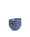 East Fork Pottery East Fork Soup Bowl, Set Of 4 In Blue