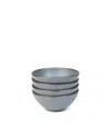East Fork Pottery East Fork Soup Bowl, Set Of 4 In Gray