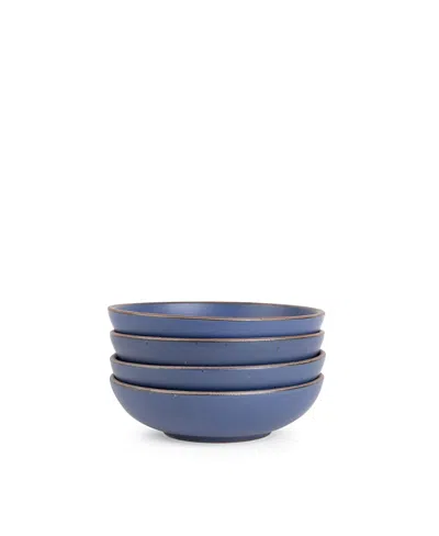 East Fork Pottery Everyday Bowl, Set Of 4 In Blue