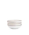 East Fork Pottery Everyday Bowl, Set Of 4 In White