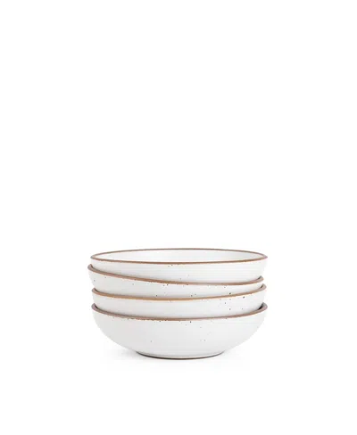 East Fork Pottery Everyday Bowl, Set Of 4 In White