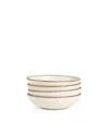 East Fork Pottery Everyday Bowl, Set Of 4 In White