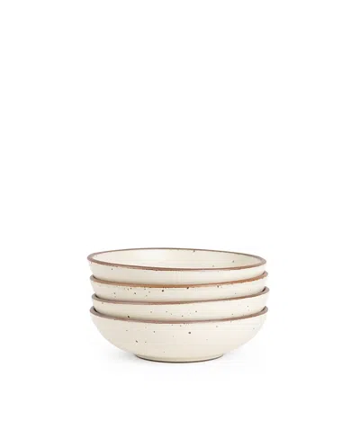 East Fork Pottery Everyday Bowl, Set Of 4 In White