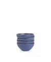 East Fork Pottery Ice Cream Bowl, Set Of 4 In Blue