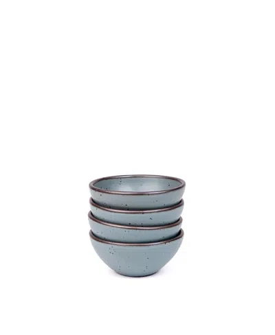 East Fork Pottery Ice Cream Bowl, Set Of 4 In Gray