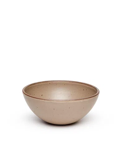 East Fork Pottery Popcorn Bowl In Brown