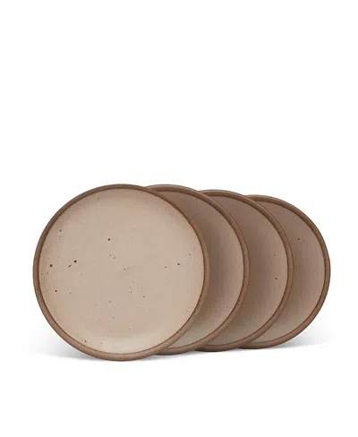 East Fork Pottery Side Plate, Set Of 4 In Brown