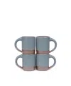 East Fork Pottery The Mug, Set Of 4 In Gray