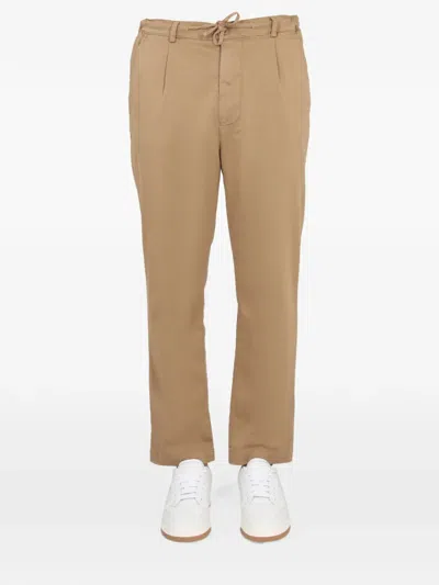 East Harbour Surplus Bobby Drawstring Trousers In Brown