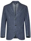 East Harbour Surplus Brest 8th Year Single-breasted Blazer In Blue