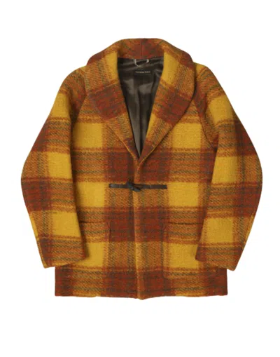 East Harbour Surplus Checked Wool-blend Jacket In Black