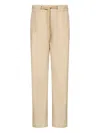 East Harbour Surplus Light Washed Cotton Poplin Trousers