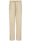 East Harbour Surplus Light Washed Cotton Poplin Trousers In Neutral