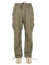 East Harbour Surplus Perth 15 Drawstring Cargo Pants In Military Green