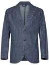 East Harbour Surplus Brest 8th Year Single-breasted Blazer In Blue