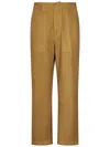 Shop East Harbour Surplus Texas Trousers In Beige