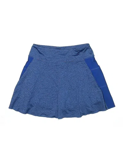 Pre-owned East Hong Active Skort In Blue