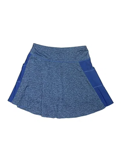 Pre-owned East Hong Active Skort In Blue