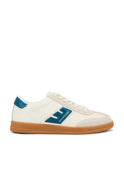 East Pacific Trade Santos Sneaker In Ivory & Dark Teal