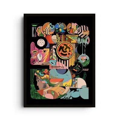 East Side Studio London Black Bbynaut - Giclee Fine Art Print - Small