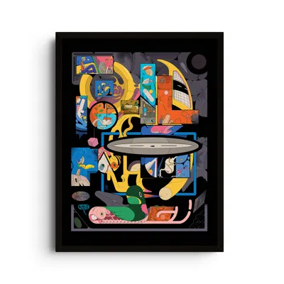 East Side Studio London Black Ratatatt - Giclee Fine Art Print - Small