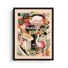 East Side Studio London Neutrals / Red Kgykgk - Giclee Fine Art Print - Small In Red