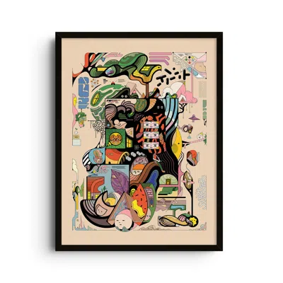 East Side Studio London Neutrals Untitled-2 - Giclee Fine Art Print - Small In Multi