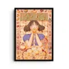 East Side Studio London Neutrals / Yellow / Orange Custard Dreams - Japanese Foodie Art Print - Small In Yellow/orange