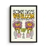 East Side Studio London Yellow / Orange / Neutrals We Bloom - Giclee Fine Art Print - Small In Yellow/orange