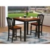 East West Furniture 3 Pc Counter Height Dining Room Set-pub Table And 2 Kitchen Chairs.