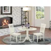 East West Furniture 3 Pc Dining Room Set For 2-kitchen Table And 2 Kitchen Dining Chairs