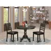East West Furniture 3 Pc Kitchen Nook Dining Set-dining Table And 2 Dinette Chairs