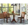 East West Furniture 3 Pc Kitchen Nook Dining Set-kitchen Dining Nook And 2 Kitchen Chairs