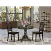 East West Furniture 3 Pc Kitchen Table Set-breakfast Nook With 2 Dining Chairs