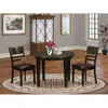 East West Furniture 3 Pc Kitchen Table Set-small Table And 2 Kitchen Chairs