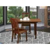 East West Furniture 3 Pc Small Dinette Set - Dining Tables For Small Spaces And 2 Dining Chairs