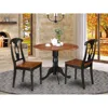 East West Furniture 3 Pc Small Kitchen Table Set- Small Table And 2 Dining Chairs
